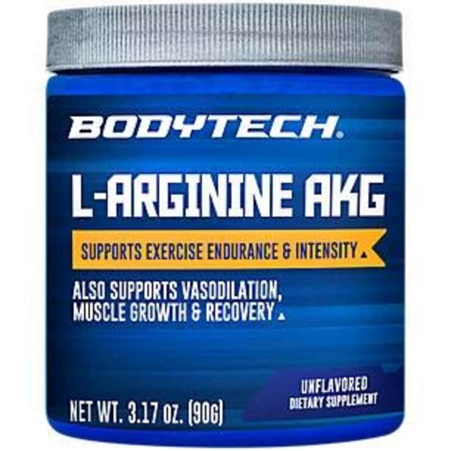 BodyTech LArginine AKG 3000MG Supports Exercise Endurance Intensity, Muscle Growth Recovery, for $18