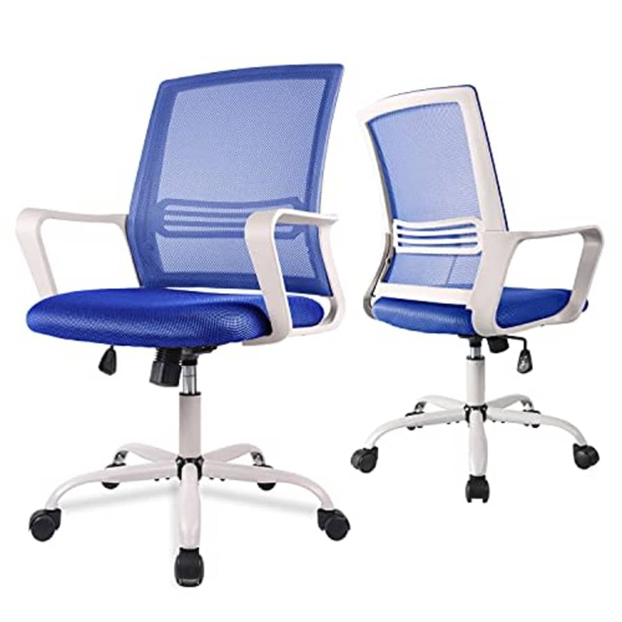 EDX Office Chair, Ergonomic Mid Back Desk Chair with Lumbar Support, Adjustable Swivel Mesh Computer for $70 EDX Office Chair, Ergonomic Mid Back Desk Chair with Lumbar Support, Adjustable Swivel Mesh Computer for $70