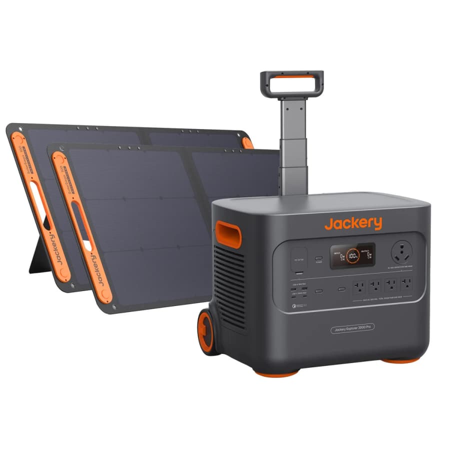 Jackery 3000 Pro 3,024Wh Portable Power Station w/ Solar Panel for $1,800 for members Jackery 3000 Pro 3,024Wh Portable Power Station w/ Solar Panel for $1,800 for members