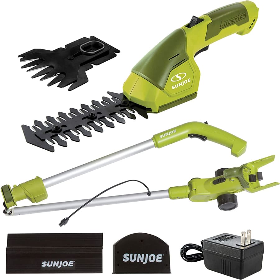 Sun Joe 2-in-1 Cordless Telescoping Grass Shear / Hedge Trimmer for $27