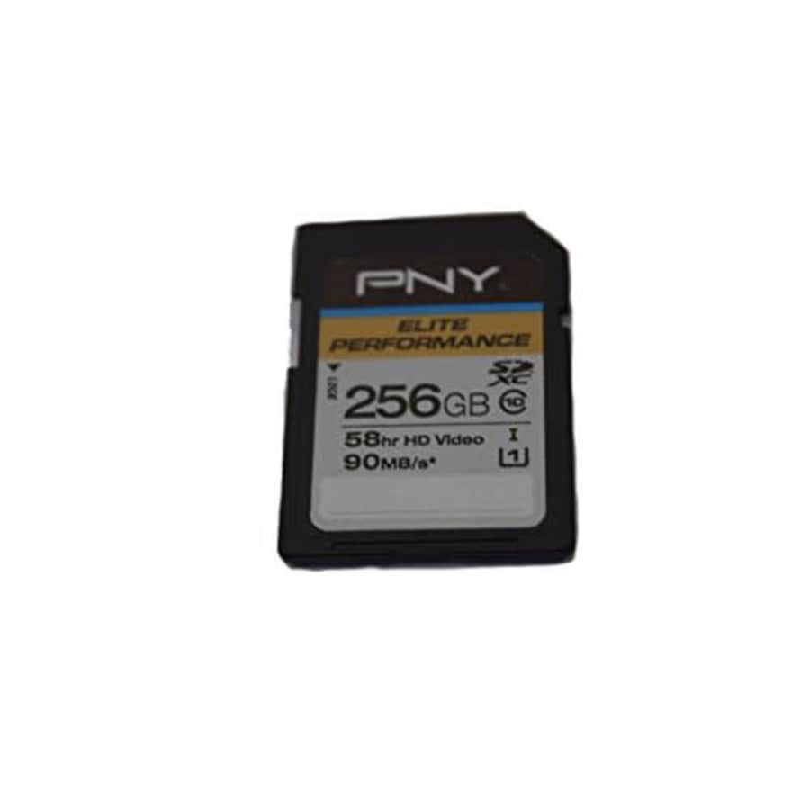PNY Elite Performance 256GB High Speed SDXC Class 10 UHS-I, U1 Up to 90MB/sec Flash Card - for $88