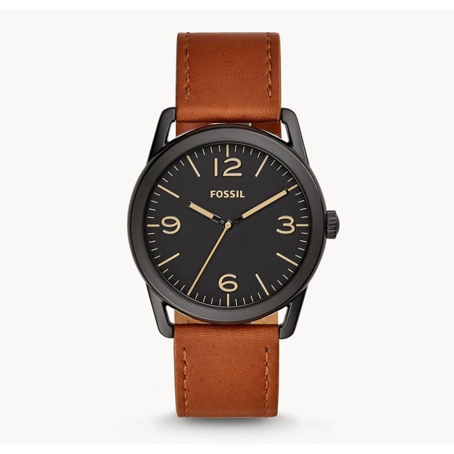 Fossil Men's Ledger Three-Hand Watch for $36 Fossil Men's Ledger Three-Hand Watch for $36
