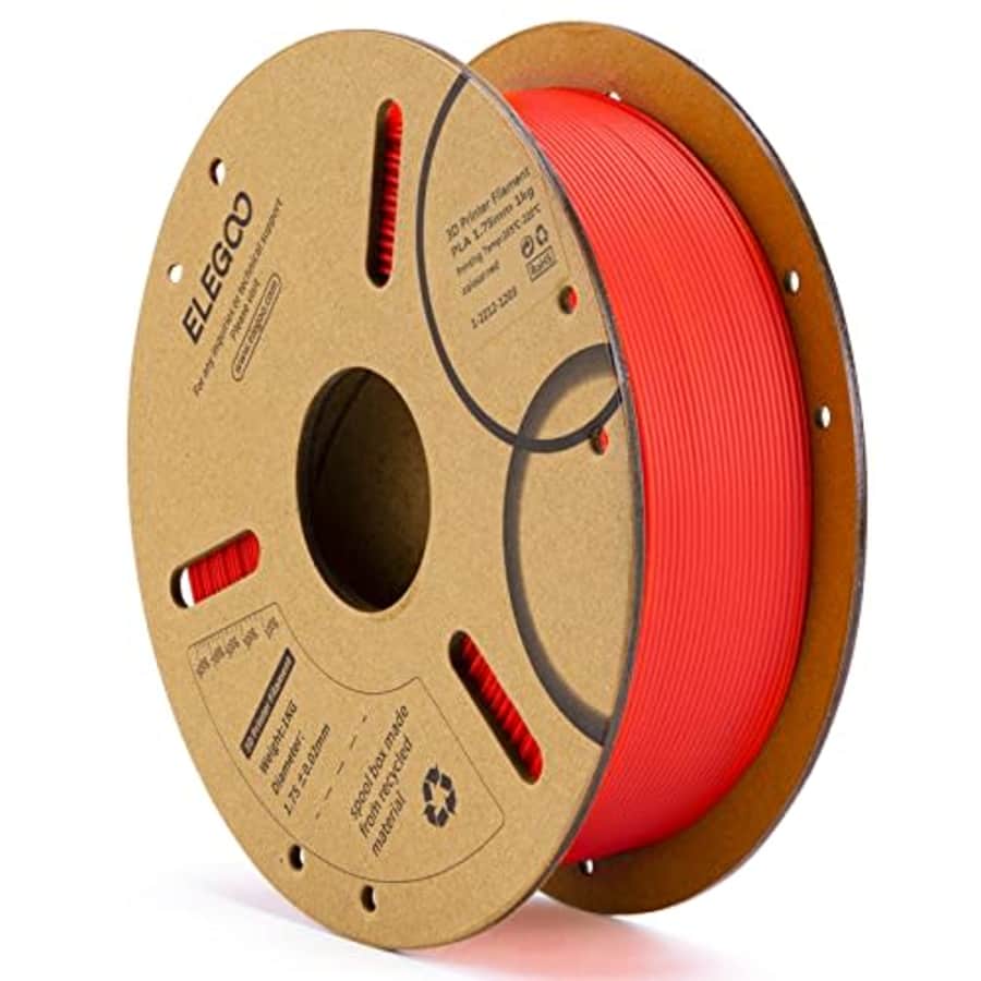 ELEGOO PLA Filament 1.75mm 3D Printer Filament, Dimensional Accuracy +/- 0.02 mm, Compatible with for $18
