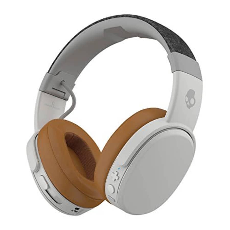 Skullcandy Crusher Wireless Over-Ear Headphone - Gray/Tan for $95 Skullcandy Crusher Wireless Over-Ear Headphone - Gray/Tan for $95