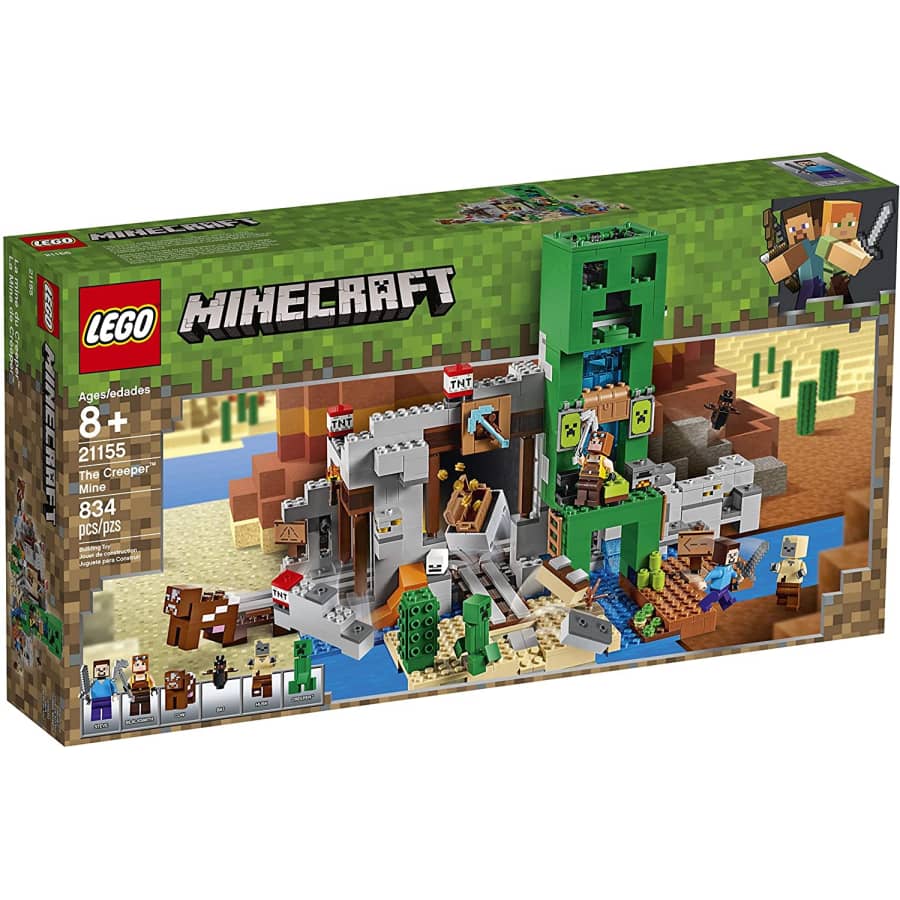 LEGO Minecraft The Creeper Mine Building Kit for $170