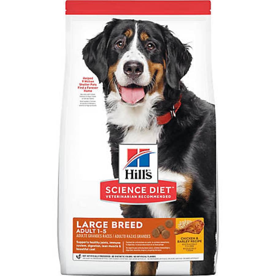 Science Diet 35-lb. Large Breed Adult Dry Dog Food for $79