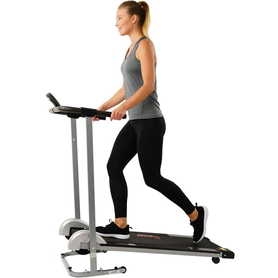 Sunny Health Manual Walking Treadmill for $130