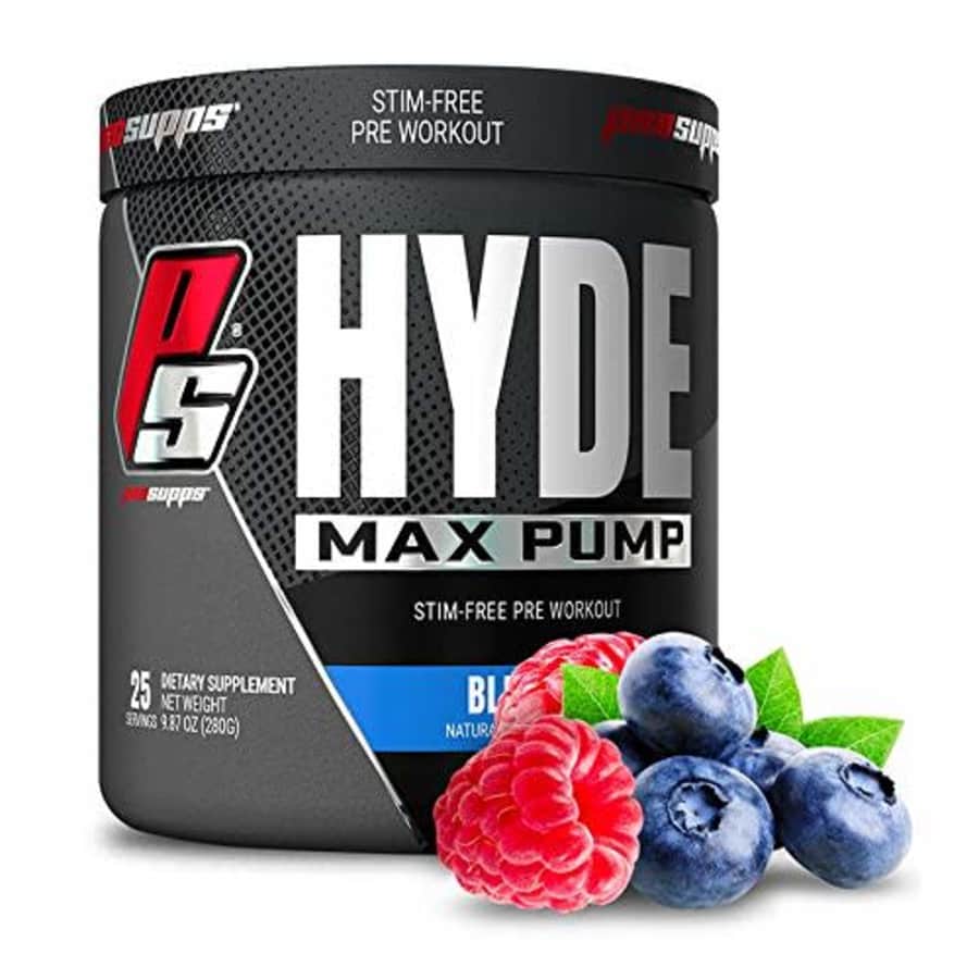 PROSUPPS Hyde Max Pump Pre Workout for Men and Women - Nitric Oxide Supplement for Pump and for $35