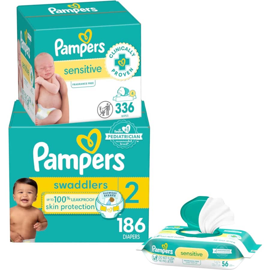 Pampers Diaper and Wipe Deals at Amazon: Up to 20% off Pampers Diaper and Wipe Deals at Amazon: Up to 20% off