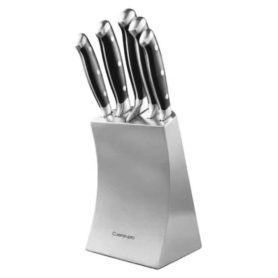 Cuisine::pro Artisan Stahl 6-Piece Stainless Steel Knife Set for $88