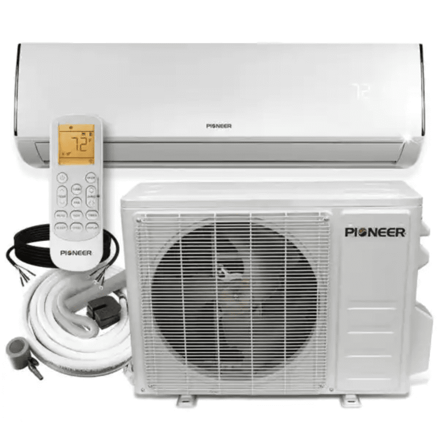 Pioneer 12,000-BTU Ductless Mini-Split Air Conditioner w/ Heater for $576