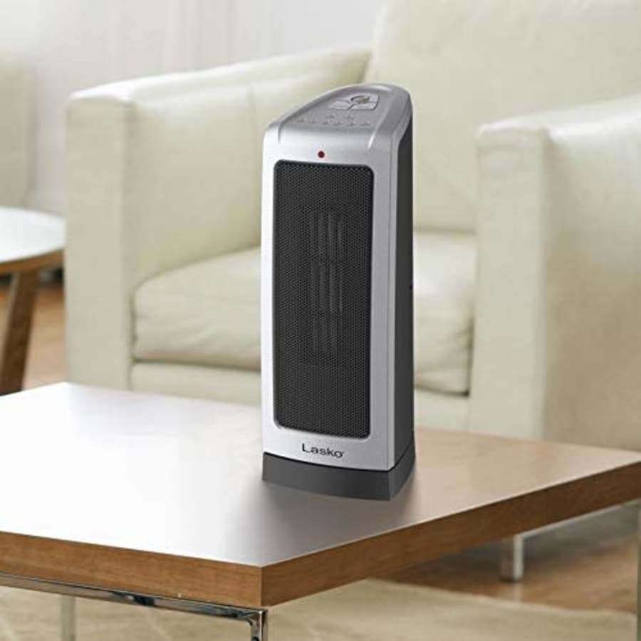 Lasko 5309 Electronic Oscillating Tower Heater, Digital Controls for $63