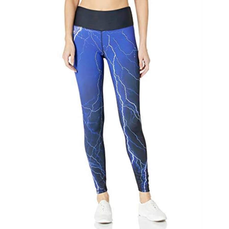 SHAPE activewear Women's Lightning Legging, Lightening Print, S for $47