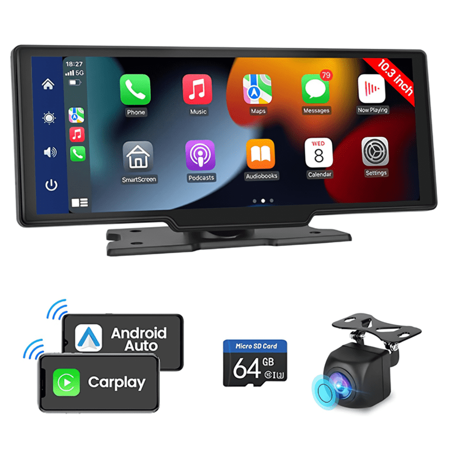 10" Wireless Car Display w/ Apple Carplay & Android Auto for $100 10" Wireless Car Display w/ Apple Carplay & Android Auto for $100
