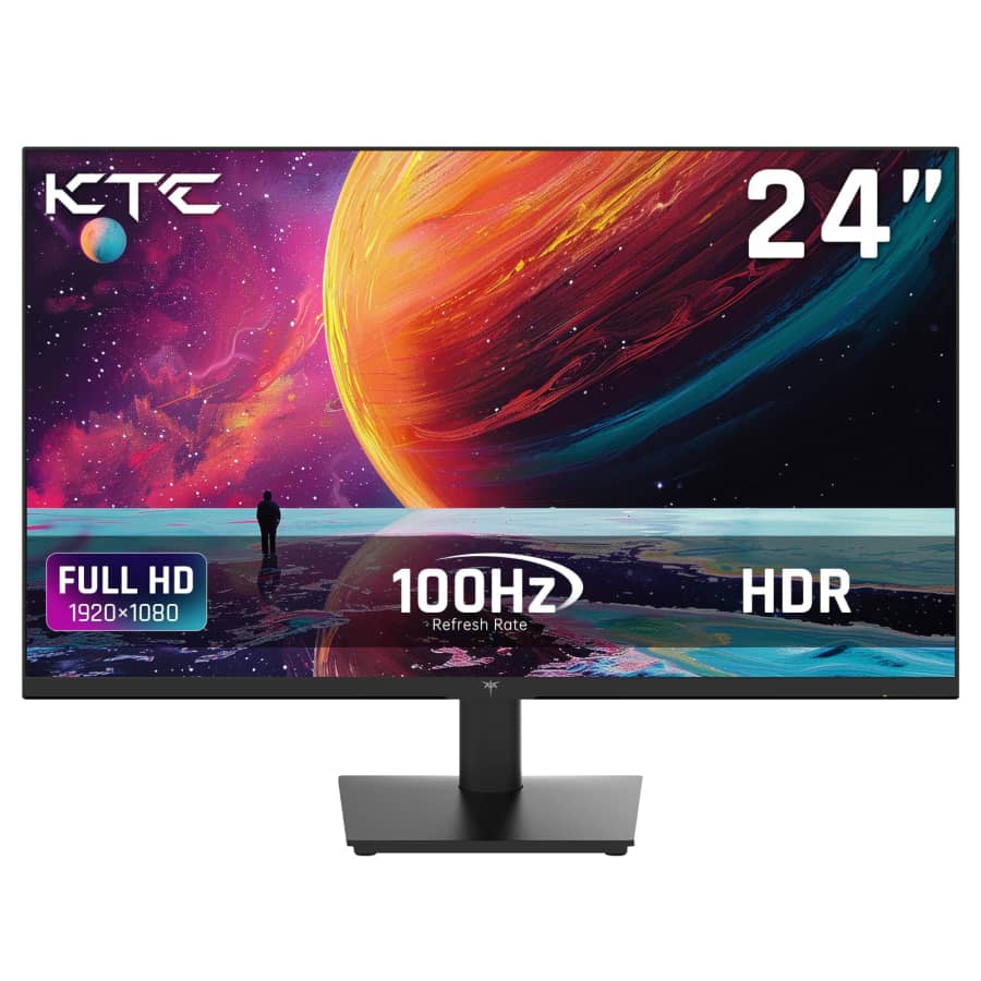 KTC 24" 1080p FreeSync HDR10 Gaming Monitor for $65 w/ Prime