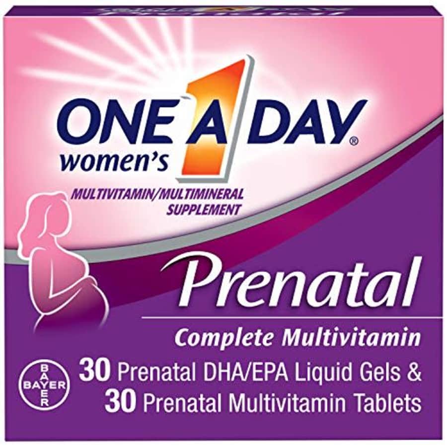 One A Day Women's Prenatal Multivitamin Two Pill Formula, Supplement for Before, During, and Post for $29 One A Day Women's Prenatal Multivitamin Two Pill Formula, Supplement for Before, During, and Post for $29