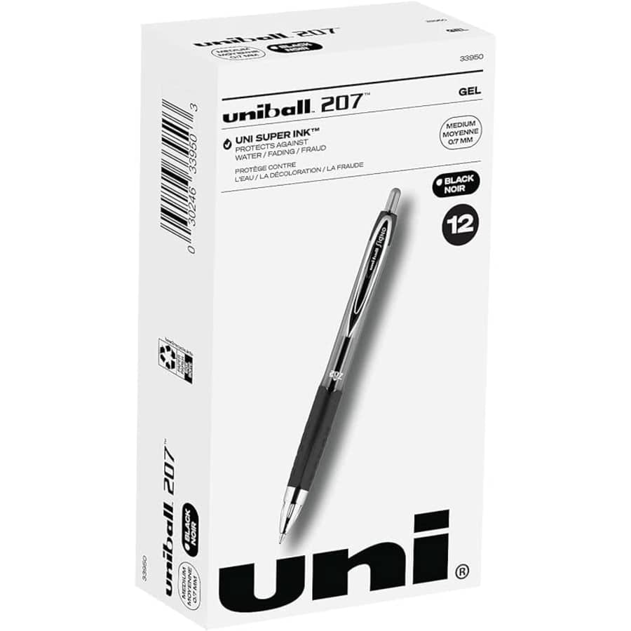 uni-ball Signo 207 Gel Pen 12-Pack for $6.35 via Sub. & Save uni-ball Signo 207 Gel Pen 12-Pack for $6.35 via Sub. & Save