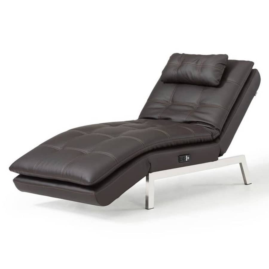 Relax A Lounger Arnold Convertible Chaise Lounge / Sleeper w/ USB for $225 Relax A Lounger Arnold Convertible Chaise Lounge / Sleeper w/ USB for $225