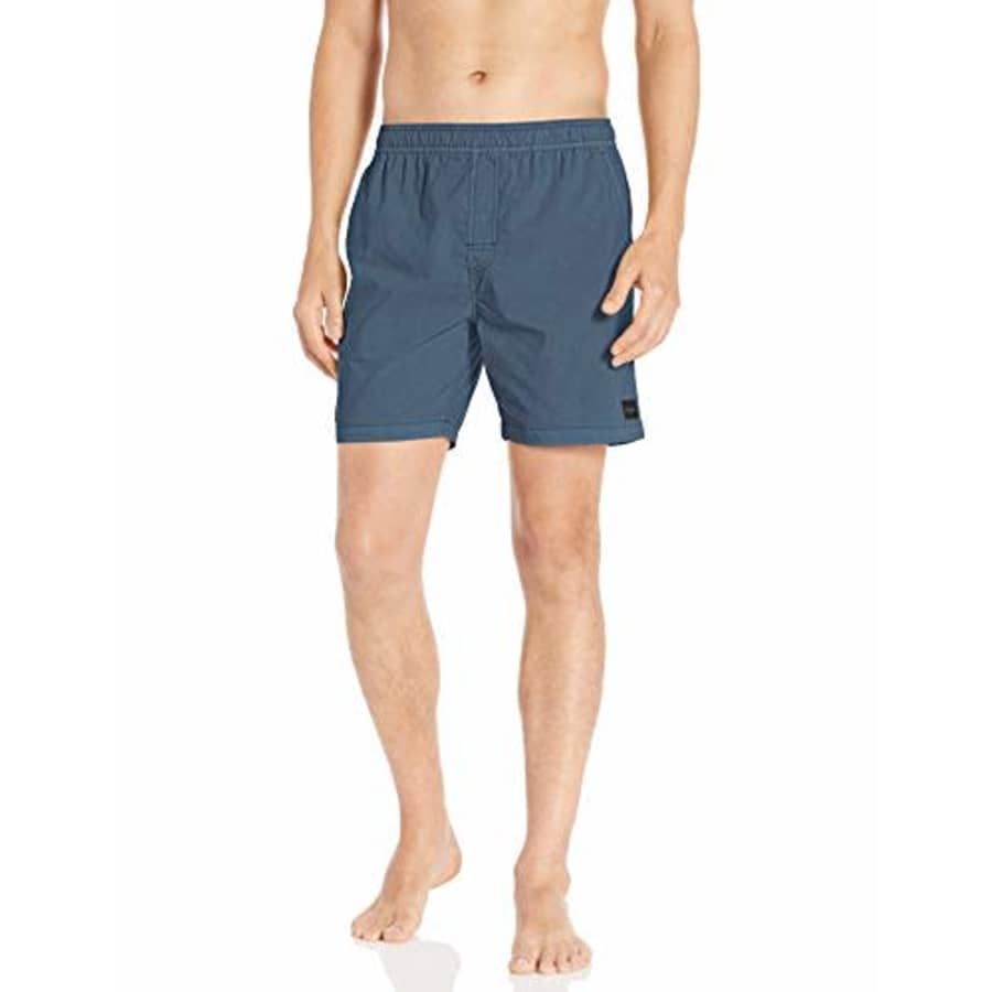 Rip Curl Men's Washed Out Volley 17" Side Pocket Elastic Board Shorts, Dark Blue, XL for $38 Rip Curl Men's Washed Out Volley 17" Side Pocket Elastic Board Shorts, Dark Blue, XL for $38