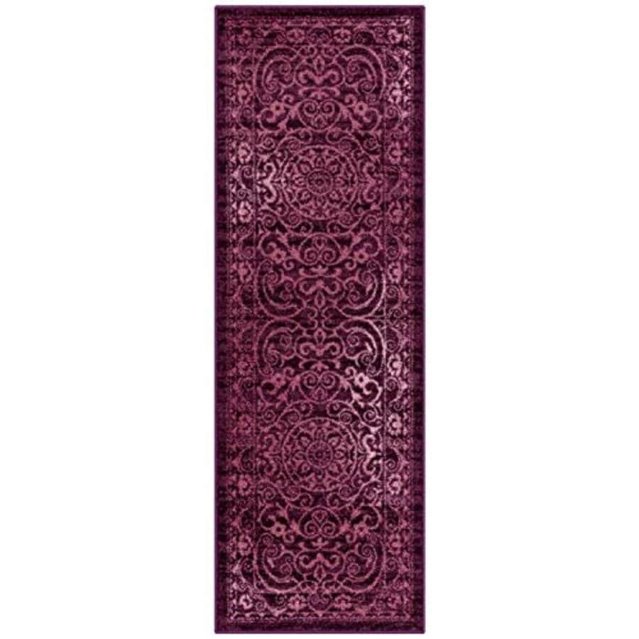 Maples Rugs Pelham Vintage Runner Rug Non Slip Hallway Entry Carpet [Made in USA], 1'8 x 5, for $21