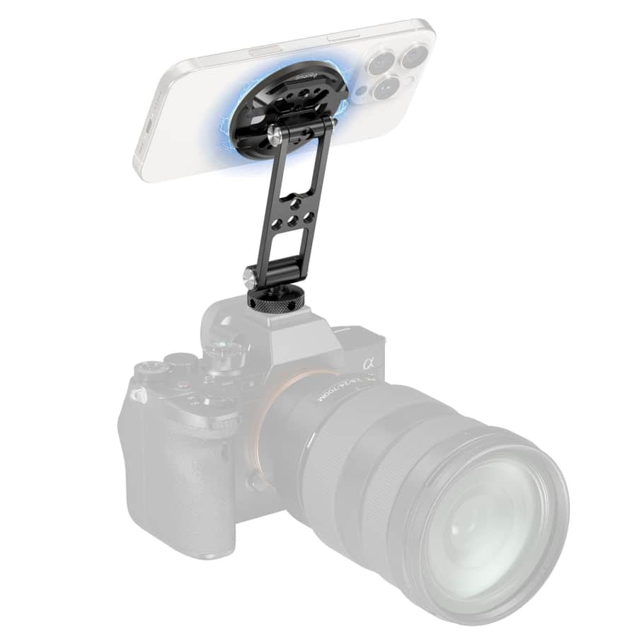 SmallRig Magnetic Phone Mount with Cold Shoe Mount for $16 SmallRig Magnetic Phone Mount with Cold Shoe Mount for $16