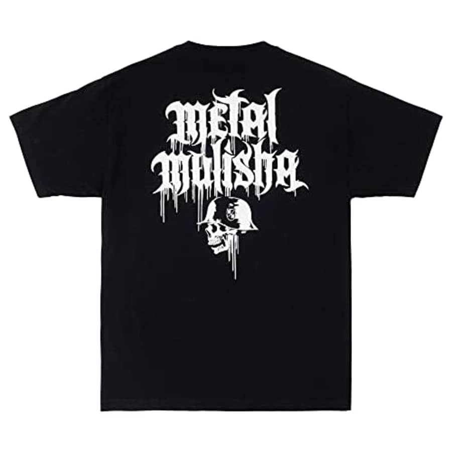 Metal Mulisha Men's Secrete T-Shirt, Black, 3X-Large for $24 Metal Mulisha Men's Secrete T-Shirt, Black, 3X-Large for $24
