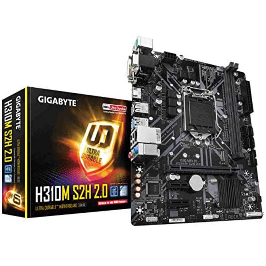 Gigabyte GB h310m S2H 2.0mATX Motherboard [Intel H310Chip Set] mb4623 for $82