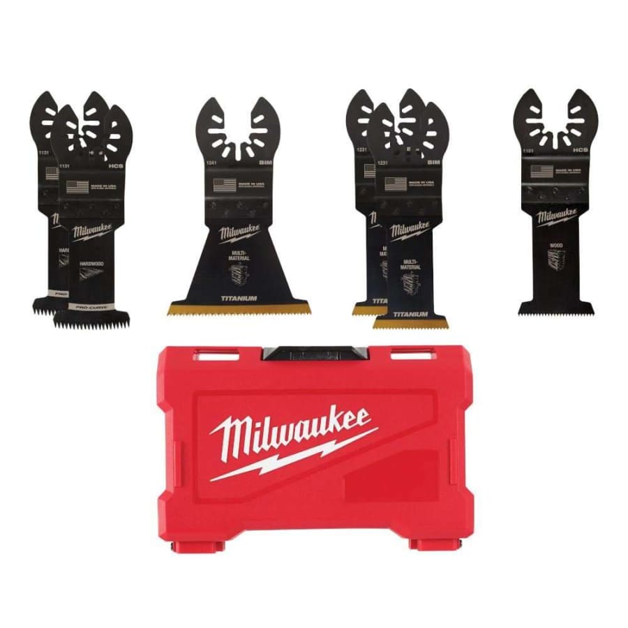 Milwaukee Open-Lok 6-Piece Universal Multi-Tool Blade Kit for $25 for members in cart