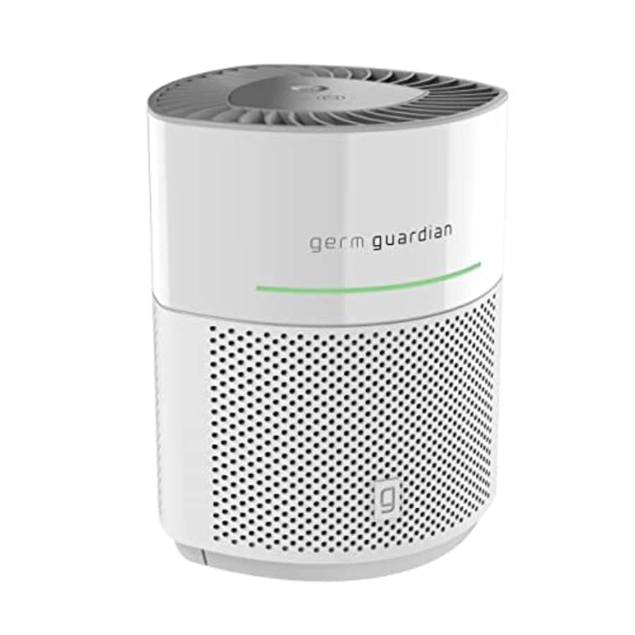 Germ Guardian AirSafe+ Intelligent Air Purifier with 360 HEPA 13 Filter, Removes 99.97% of for $90