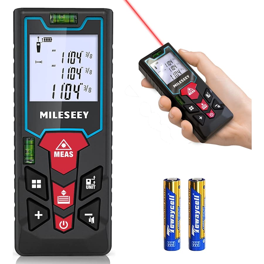 Mileseey 131-Foot Laser Measure for $18 w/ Prime Mileseey 131-Foot Laser Measure for $18 w/ Prime