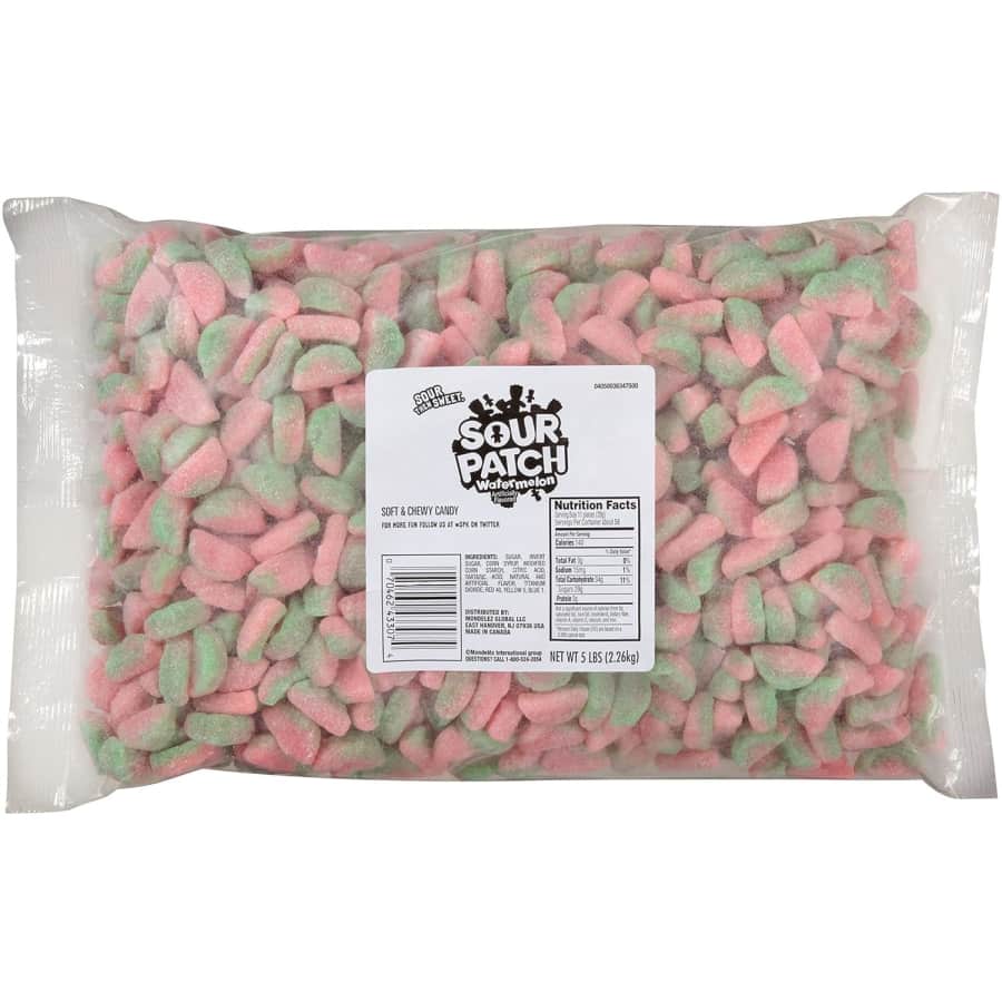 Sour Patch Kids Watermelon 80-oz. Bag: $12 via Sub & Save Sour Patch Kids Watermelon 80-oz. Bag: $12 via Sub & Save