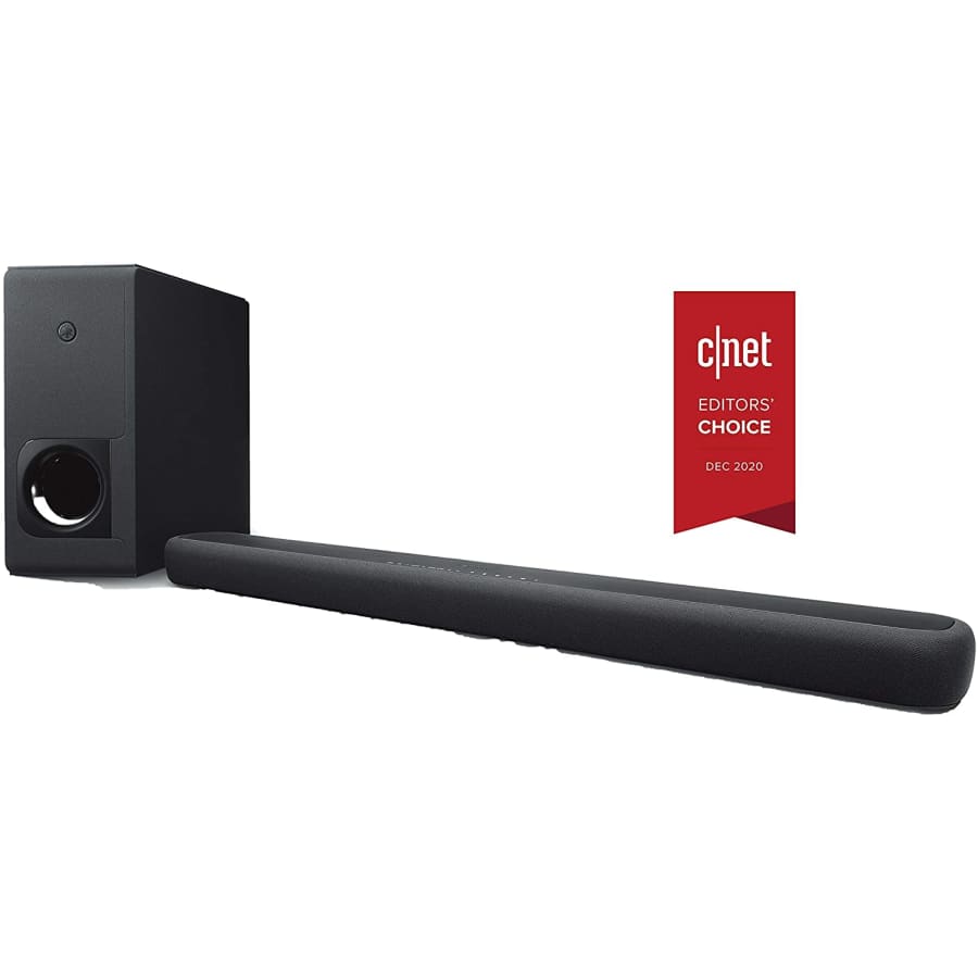 Yamaha Bluetooth Alexa-Enabled Soundbar w/ Subwoofer for $200 Yamaha Bluetooth Alexa-Enabled Soundbar w/ Subwoofer for $200