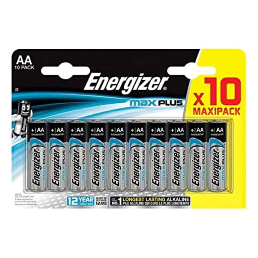 Energizer MaxPlus AA Performance Alkaline Batteries - 10 Pack for $32 Energizer MaxPlus AA Performance Alkaline Batteries - 10 Pack for $32