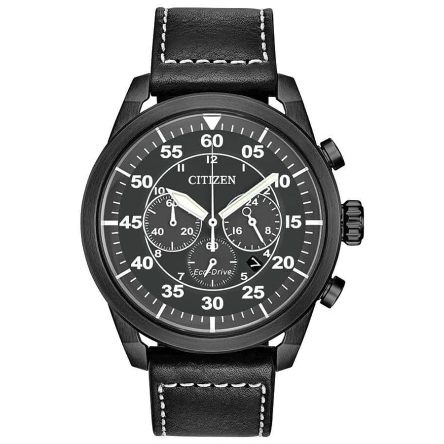 Citizen Men's Eco-Drive Chronograph for $80