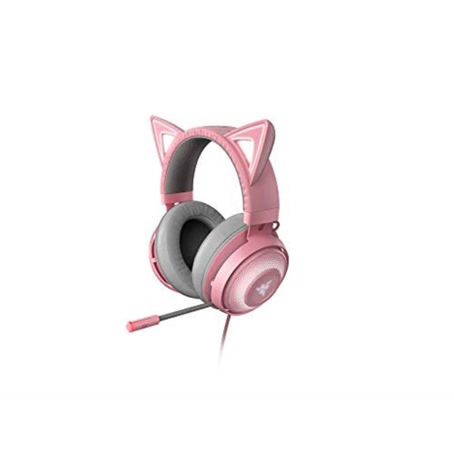 Razer Kraken Kitty - Gaming Headset (The Cat Ear Headset with RGB Chroma Lighting, Microphone with for $140 Razer Kraken Kitty - Gaming Headset (The Cat Ear Headset with RGB Chroma Lighting, Microphone with for $140