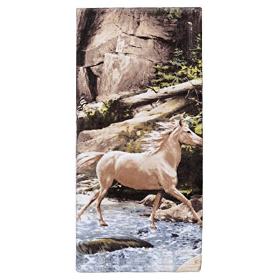 Creative Bath Products Horse Canyon Hautman Collection, Bath Towel, Multi/None for $20 Creative Bath Products Horse Canyon Hautman Collection, Bath Towel, Multi/None for $20