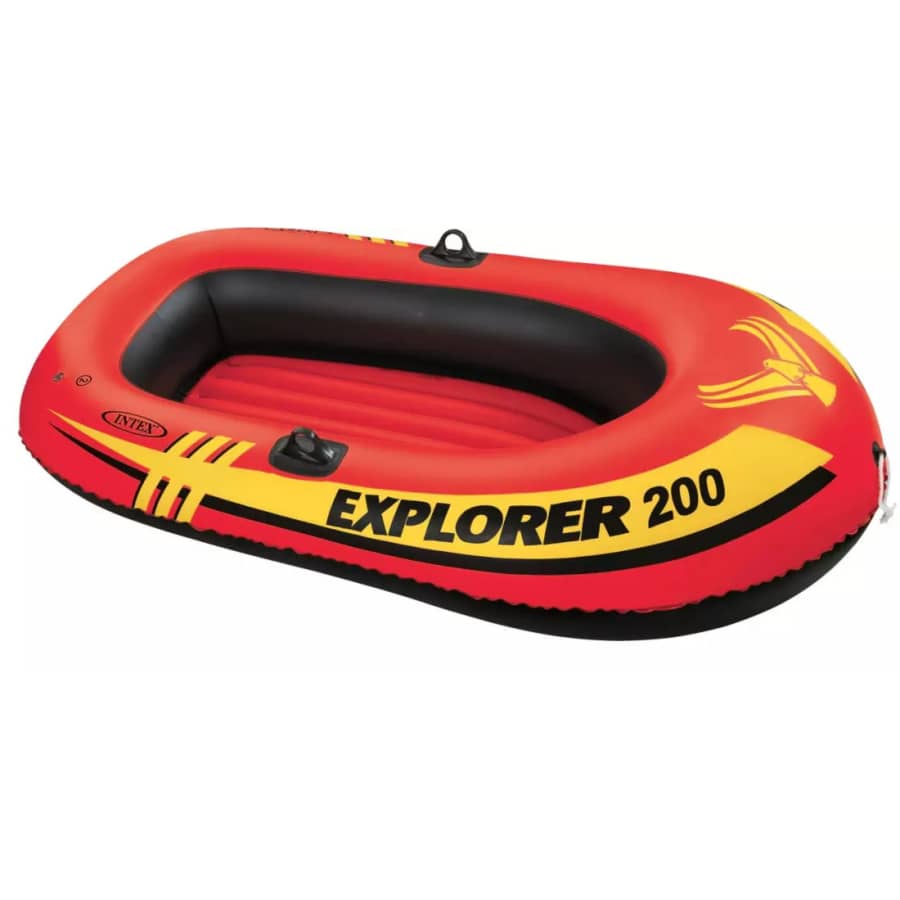 Intex Explorer 200 2-Person Inflatable Boat: $17 Intex Explorer 200 2-Person Inflatable Boat: $17