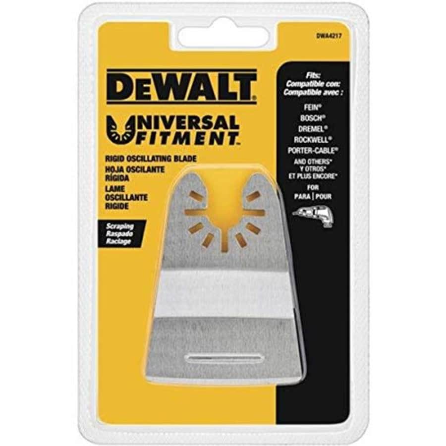 DeWalt Oscillating Rigid Scraper Blade for $8 DeWalt Oscillating Rigid Scraper Blade for $8