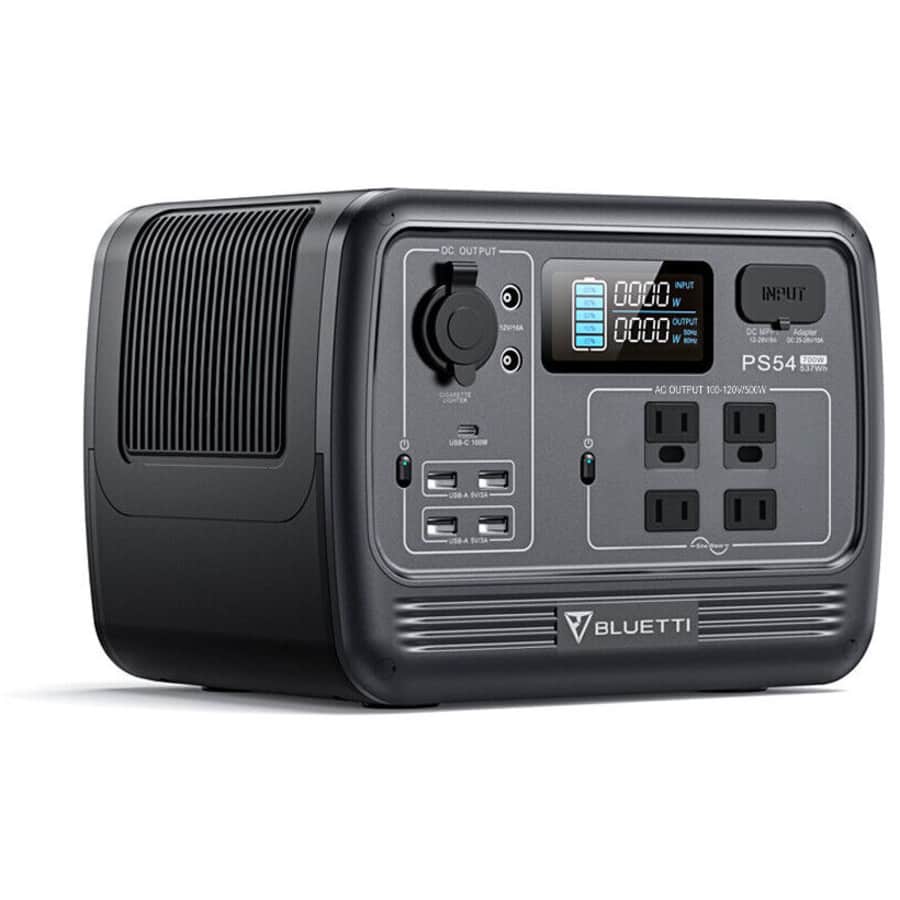 Bluetti PS54 700W/537Wh Portable Solar Power Station for $229