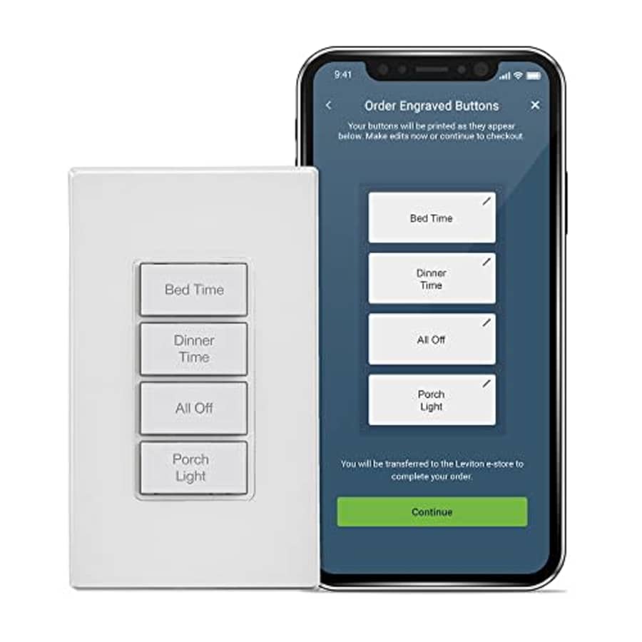 Leviton Decora Smart Controller Switch, Wi-Fi 2nd Gen, Neutral Wire Required, Works with My for $52