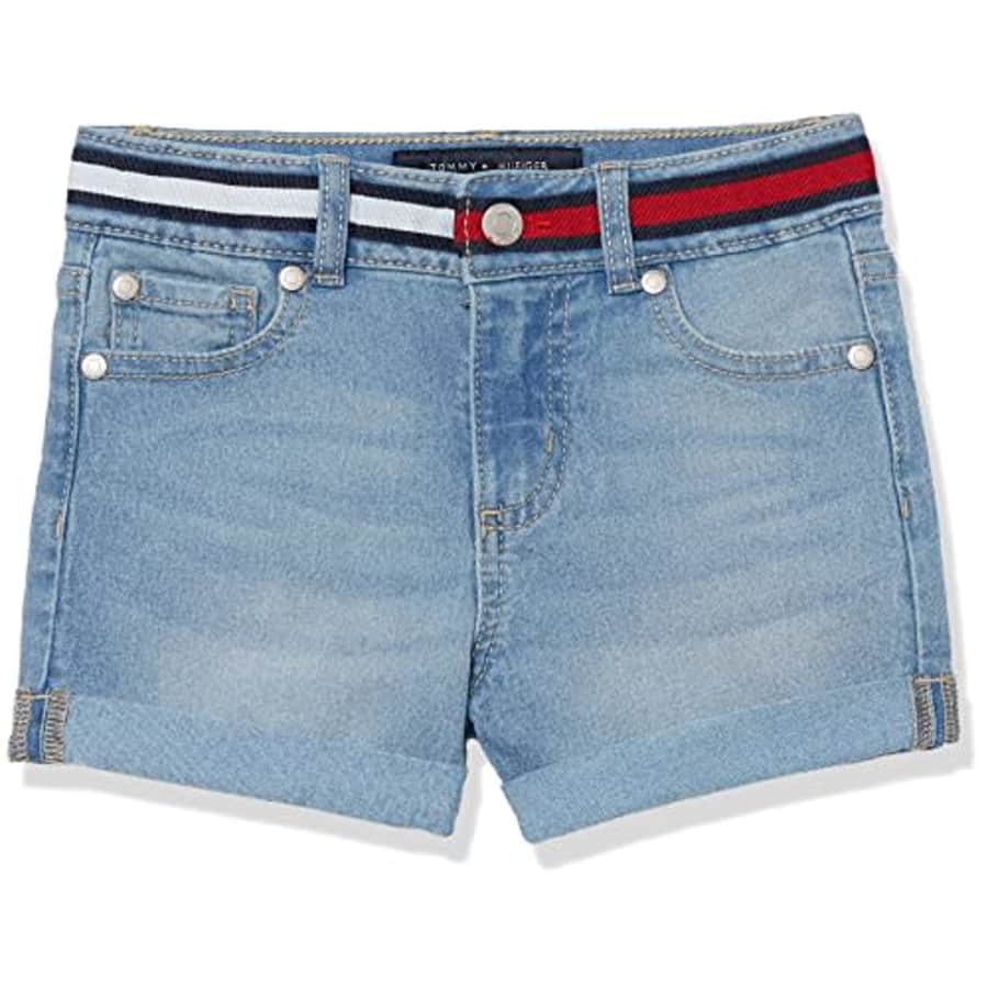 Tommy Hilfiger Girls' 5-Pocket Stretch Denim Shorts, Nolita Wash, 4T for $19 Tommy Hilfiger Girls' 5-Pocket Stretch Denim Shorts, Nolita Wash, 4T for $19
