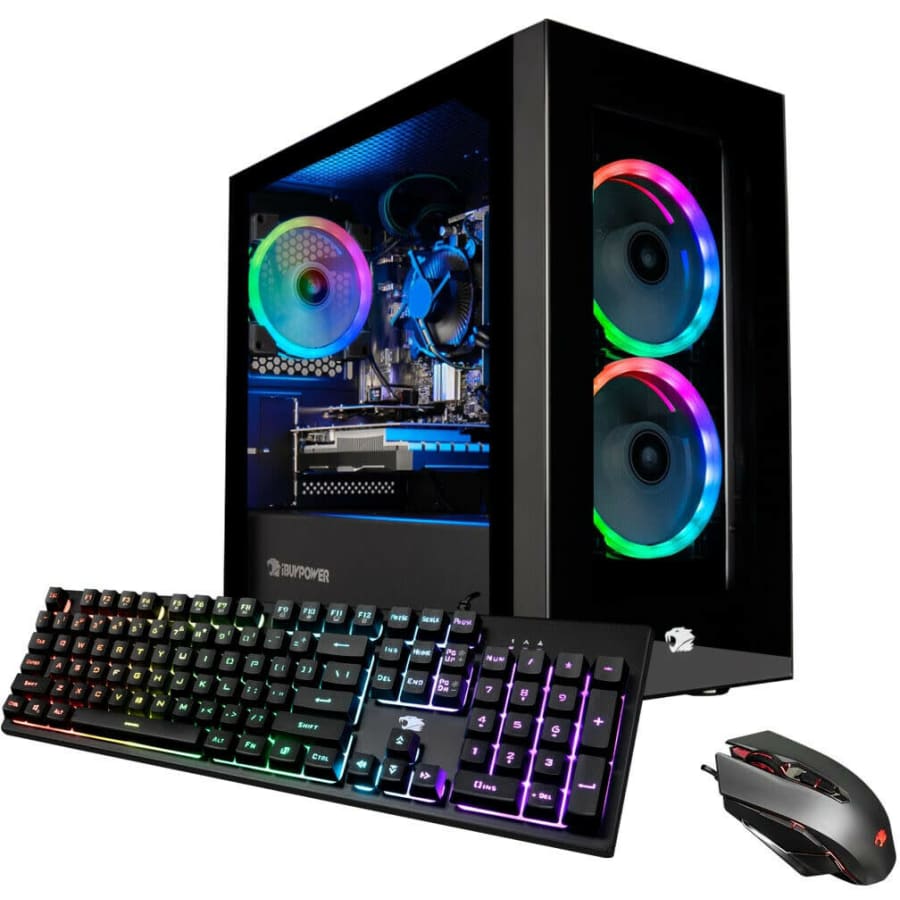 iBuyPower SlateMR AMD Ryzen 5 Gaming Desktop PC w/ RTX 2060 6GB & 480GB SSD for $1,050