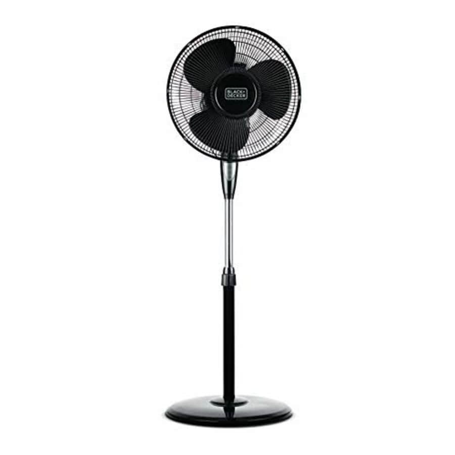 Black+Decker Black & Decker 16 Inches Stand Fan with Remote, Black for $40