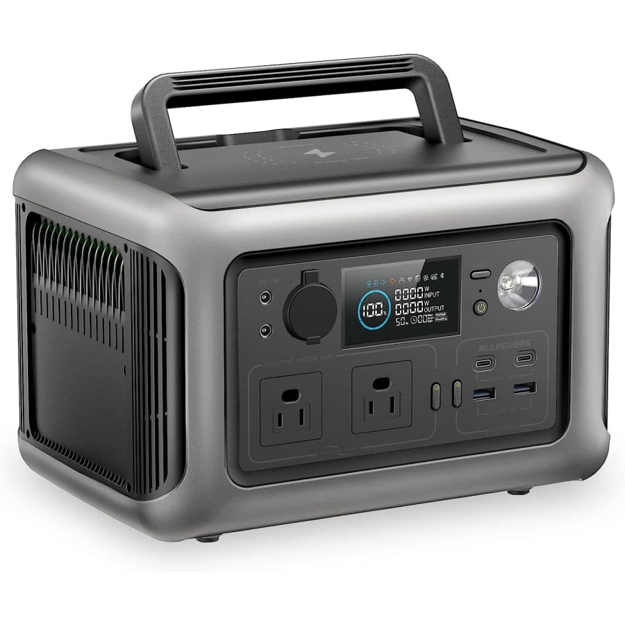 Allpowers R600 1200W Portable Power Station for $152 Allpowers R600 1200W Portable Power Station for $152