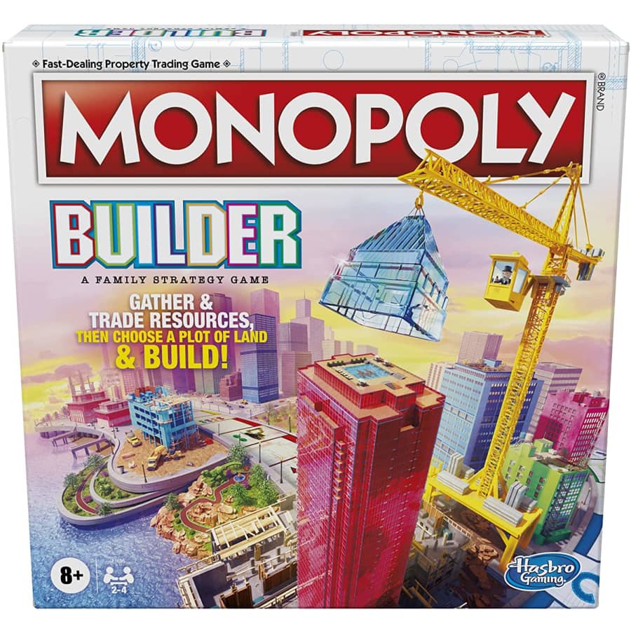 Hasbro Monopoly Builder Board Game for $19