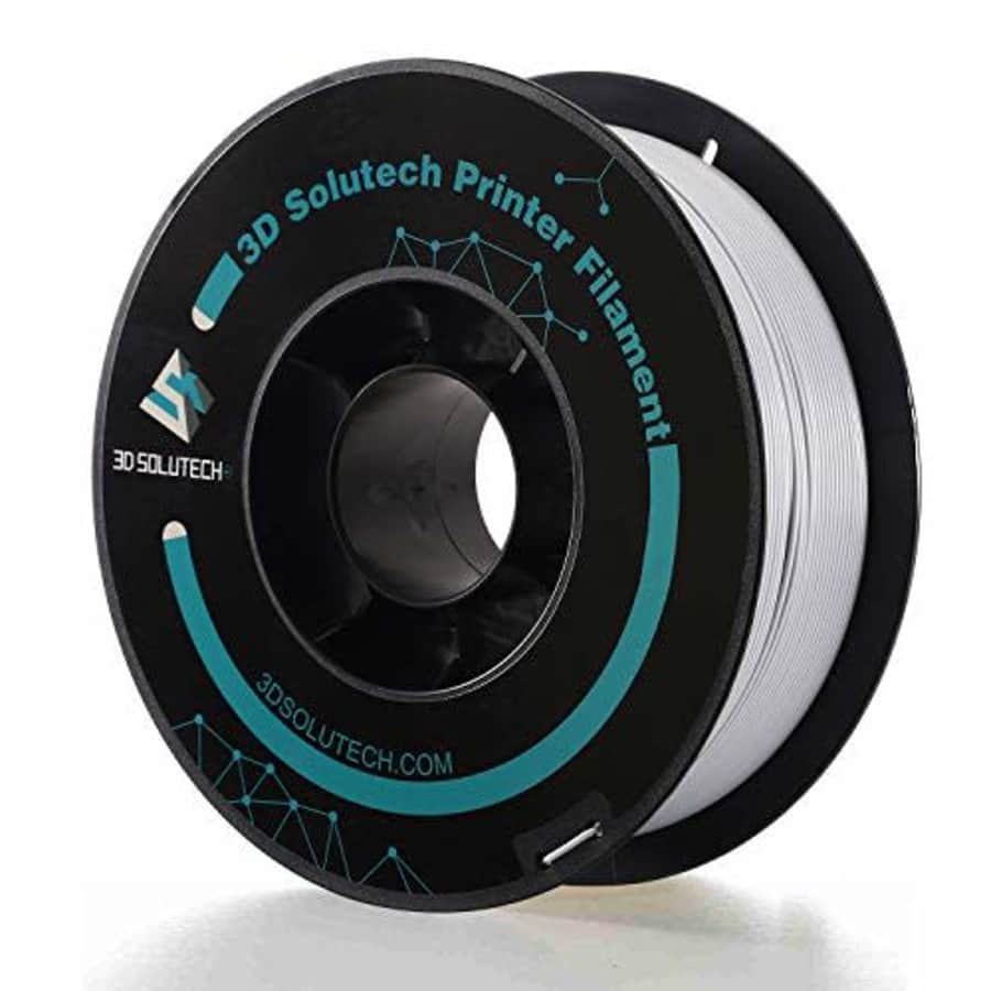 3D Solutech Silver Metal 3D Printer Premium PLA Filament 1.75MM Filament, 2.2 LBS (1.0KG) for $26