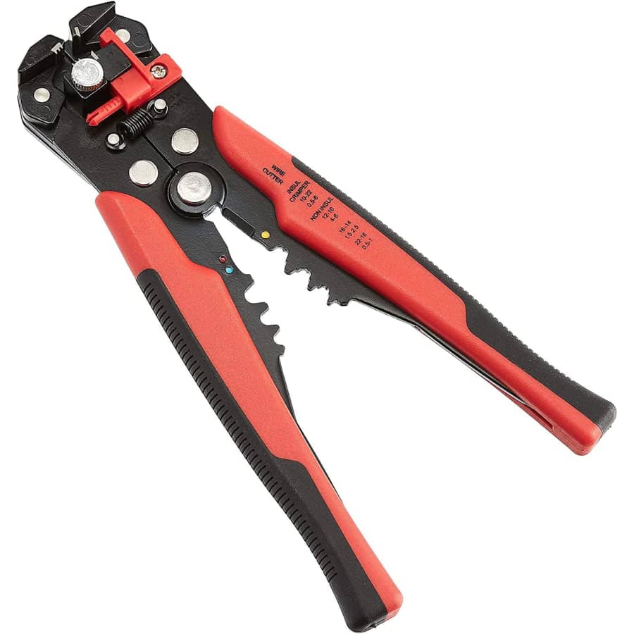 Amazon Basics Self-Adjusting Wire Stripper: $6.29