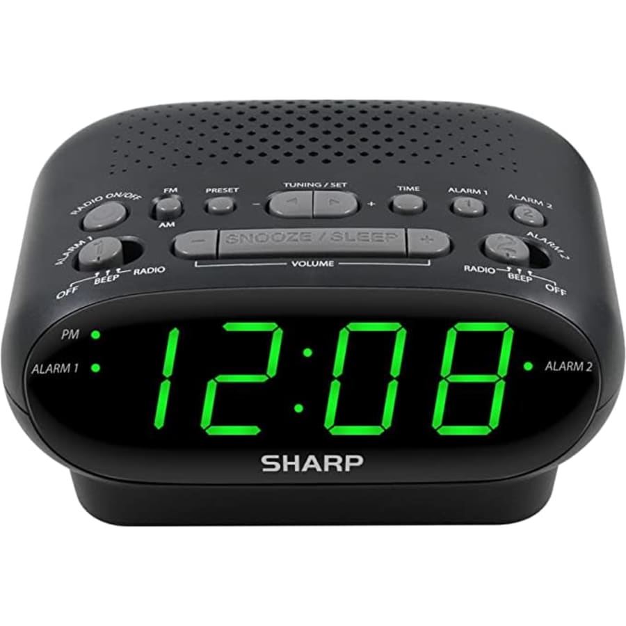 Sharp AM/FM Clock Radio for $19 Sharp AM/FM Clock Radio for $19