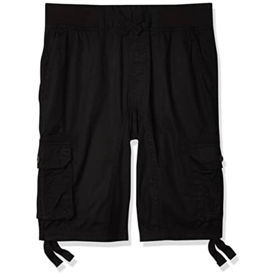 Southpole Big Boys' Jogger Shorts with Cargo Pockets in Basic Solid Colors, Black (New), X-Large for $16 Southpole Big Boys' Jogger Shorts with Cargo Pockets in Basic Solid Colors, Black (New), X-Large for $16