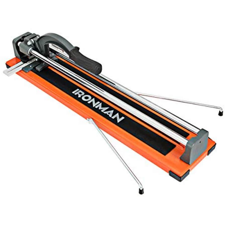 Goplus 24 Inch Manual Tile Cutter, Professional Porcelain Ceramic Floor Tile Cutter with Tungsten for $75 Goplus 24 Inch Manual Tile Cutter, Professional Porcelain Ceramic Floor Tile Cutter with Tungsten for $75